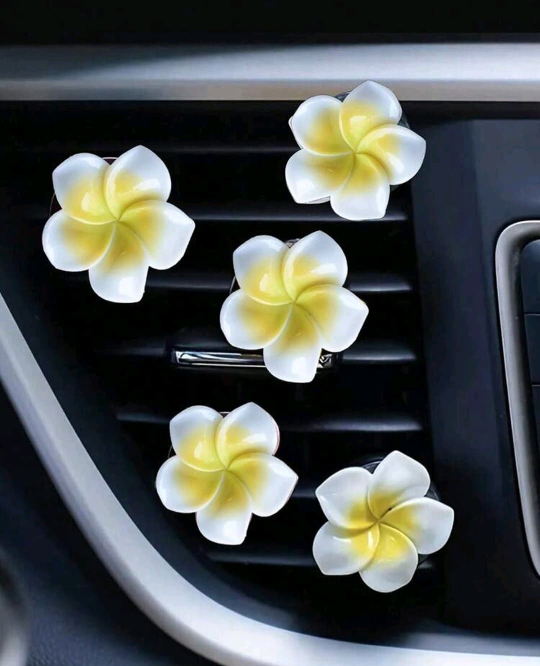 Adornos para aire acondicionado flores. — imagen 1