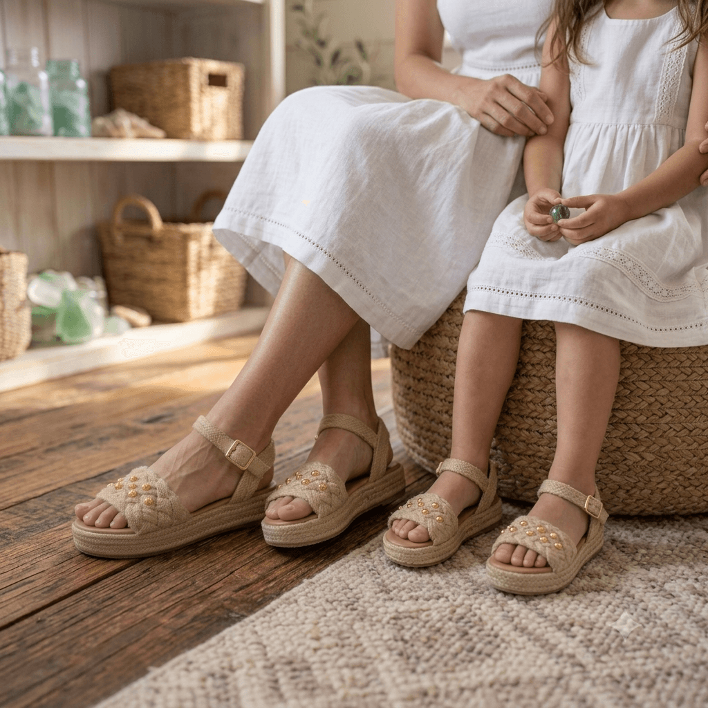 Dúo Sol Mini alpargatas madre e hija