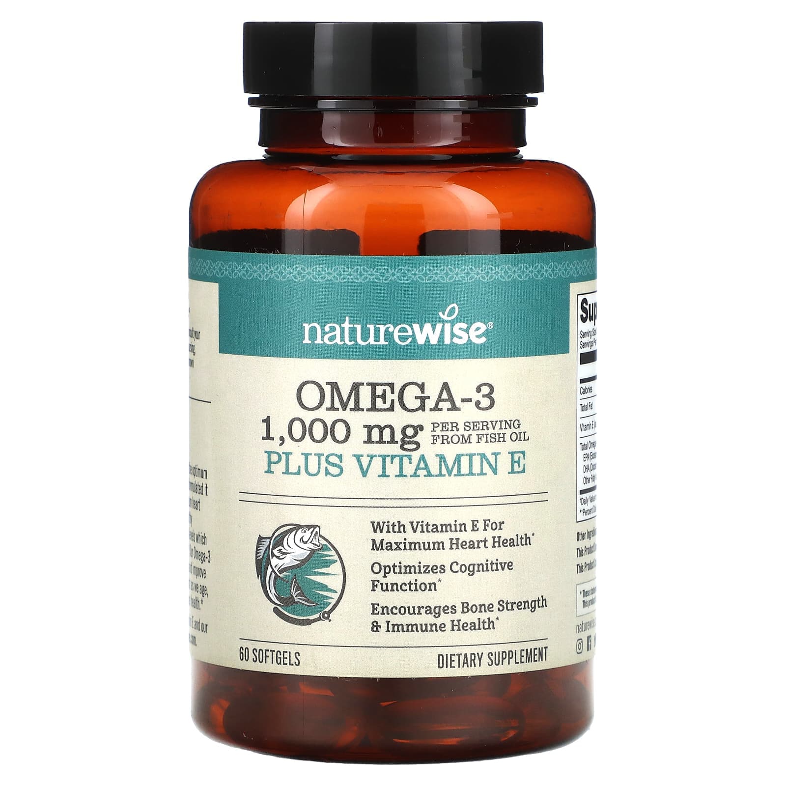 Omega-3 Plus Vitamina E (60 caps)