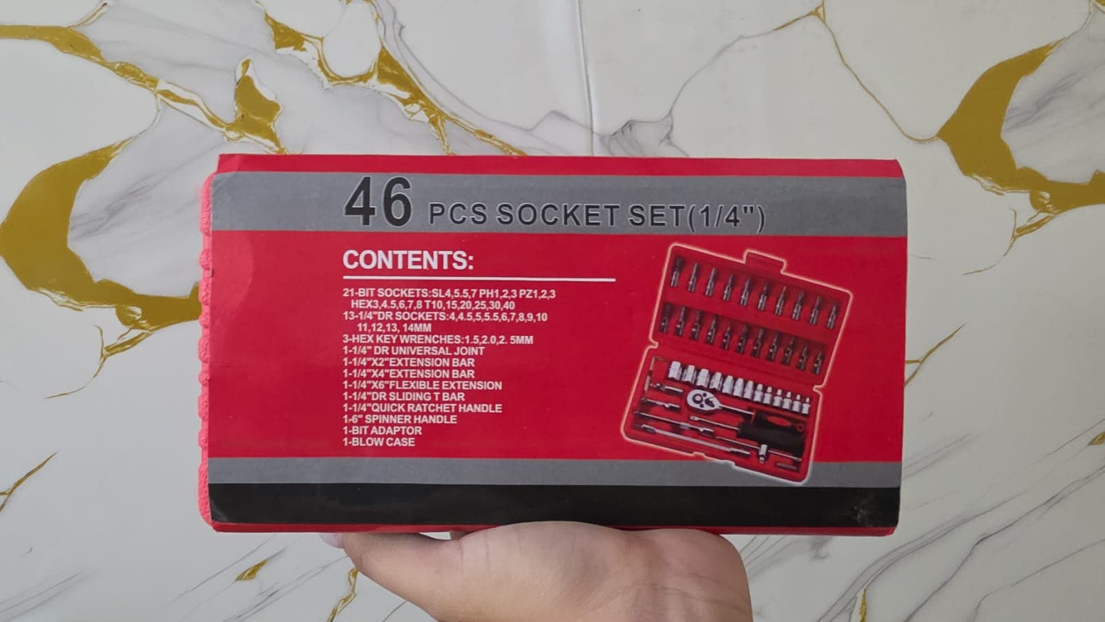 Kit de herramientas 46 pcs